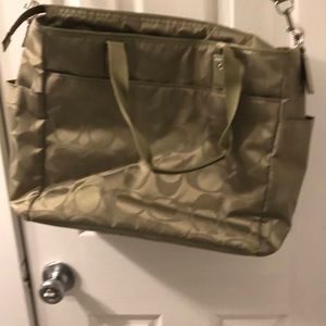 Coach diaper bag